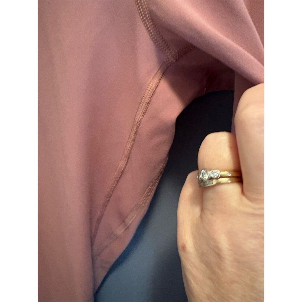 Avia Women's XL High-Rise Leggings Light Mauve Rose Yoga Running - Picture 3 of 7